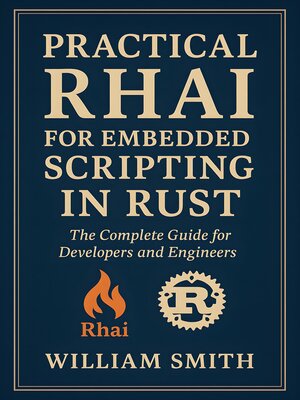 cover image of Practical Rhai for Embedded Scripting in Rust